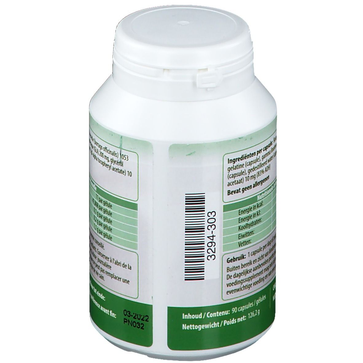 PHARMANUTRICS GLA Borretschöl
