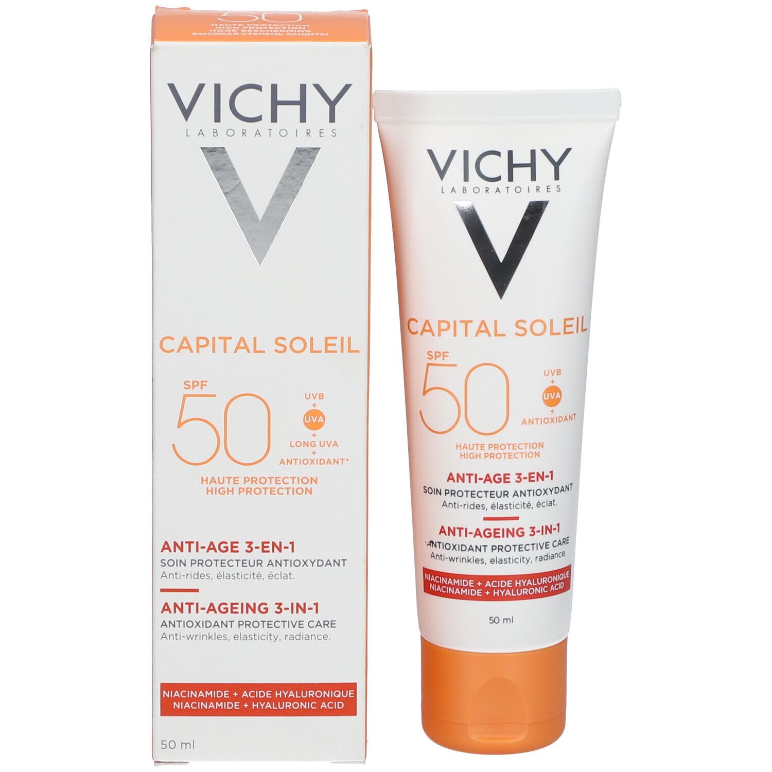 VICHY Idéal Soleil Anti-Pigmentenflecken LSF 50+