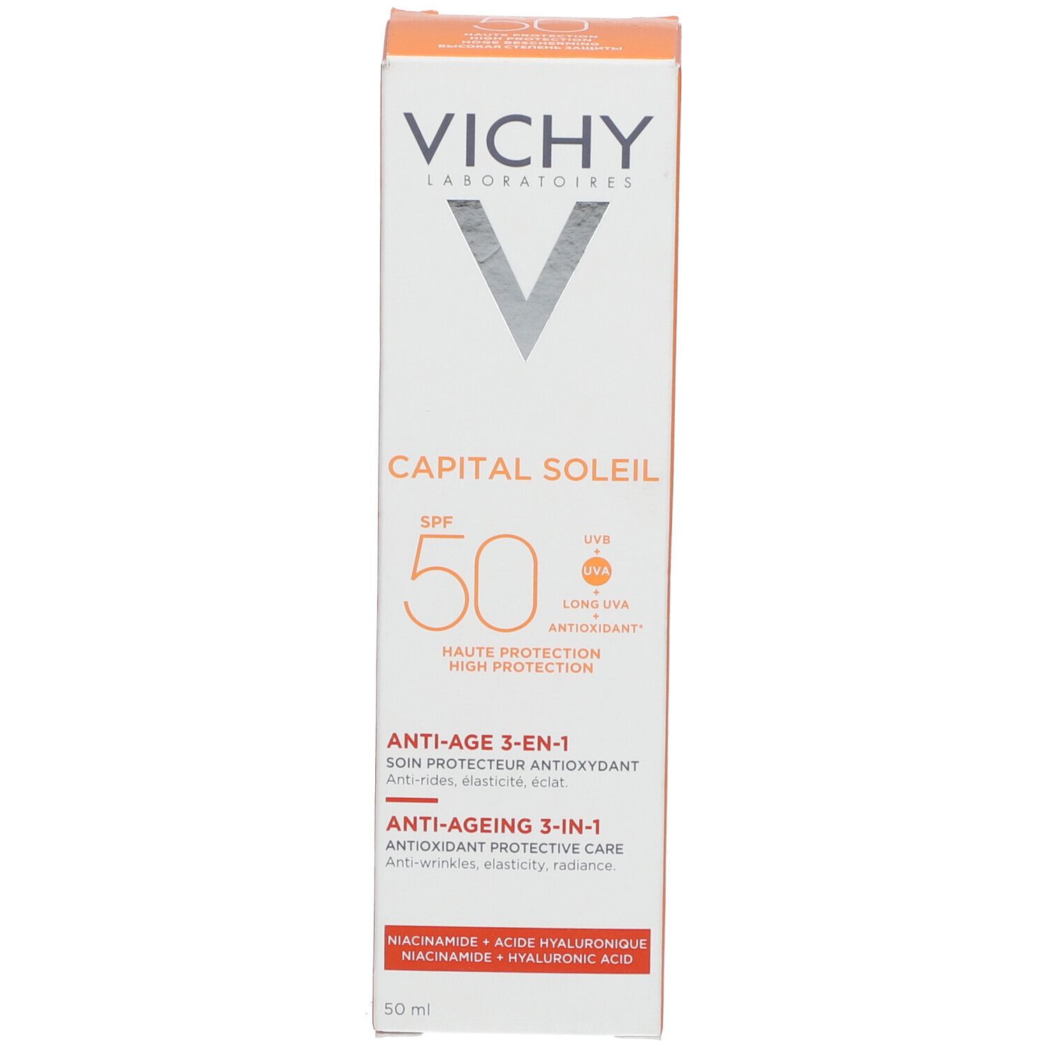 VICHY Idéal Soleil Anti-Pigmentenflecken LSF 50+