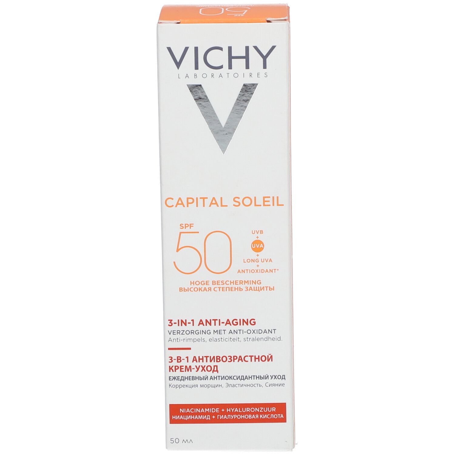 VICHY Idéal Soleil Anti-Pigmentenflecken LSF 50+