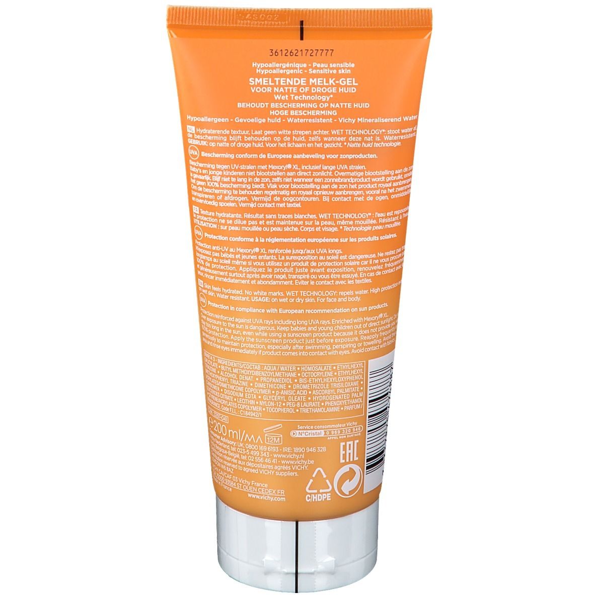 VICHY Idéal Soleil Gel de lait SPF50