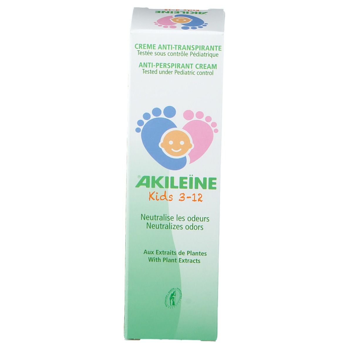 Akileïne Kids Crème Anti-Transpirante 3 - 12 ans