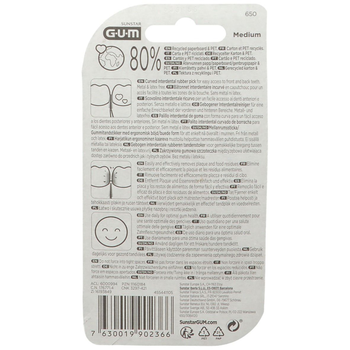 GUM® Soft Picks® Medium