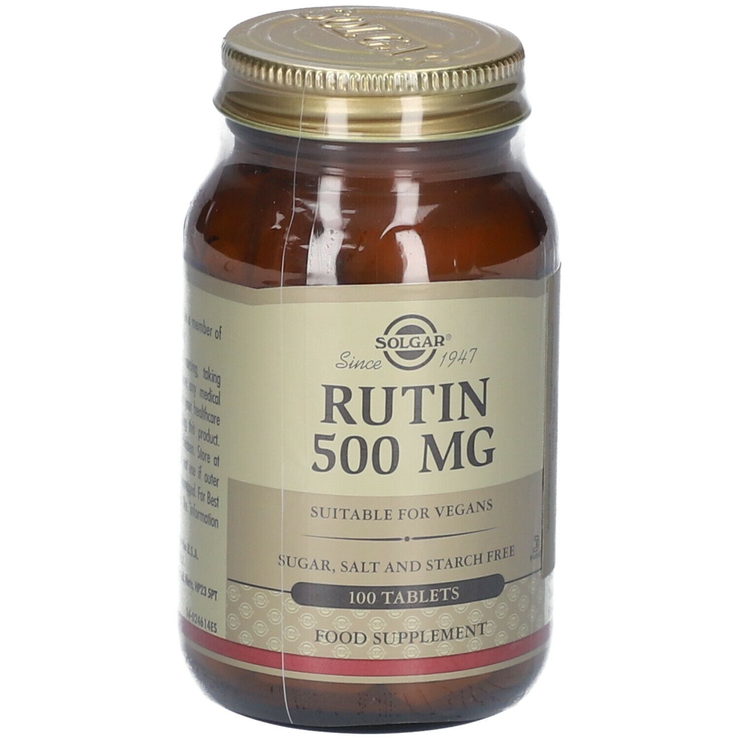 Solgar® Rutin 500 mg 100 St - Redcare Apotheke