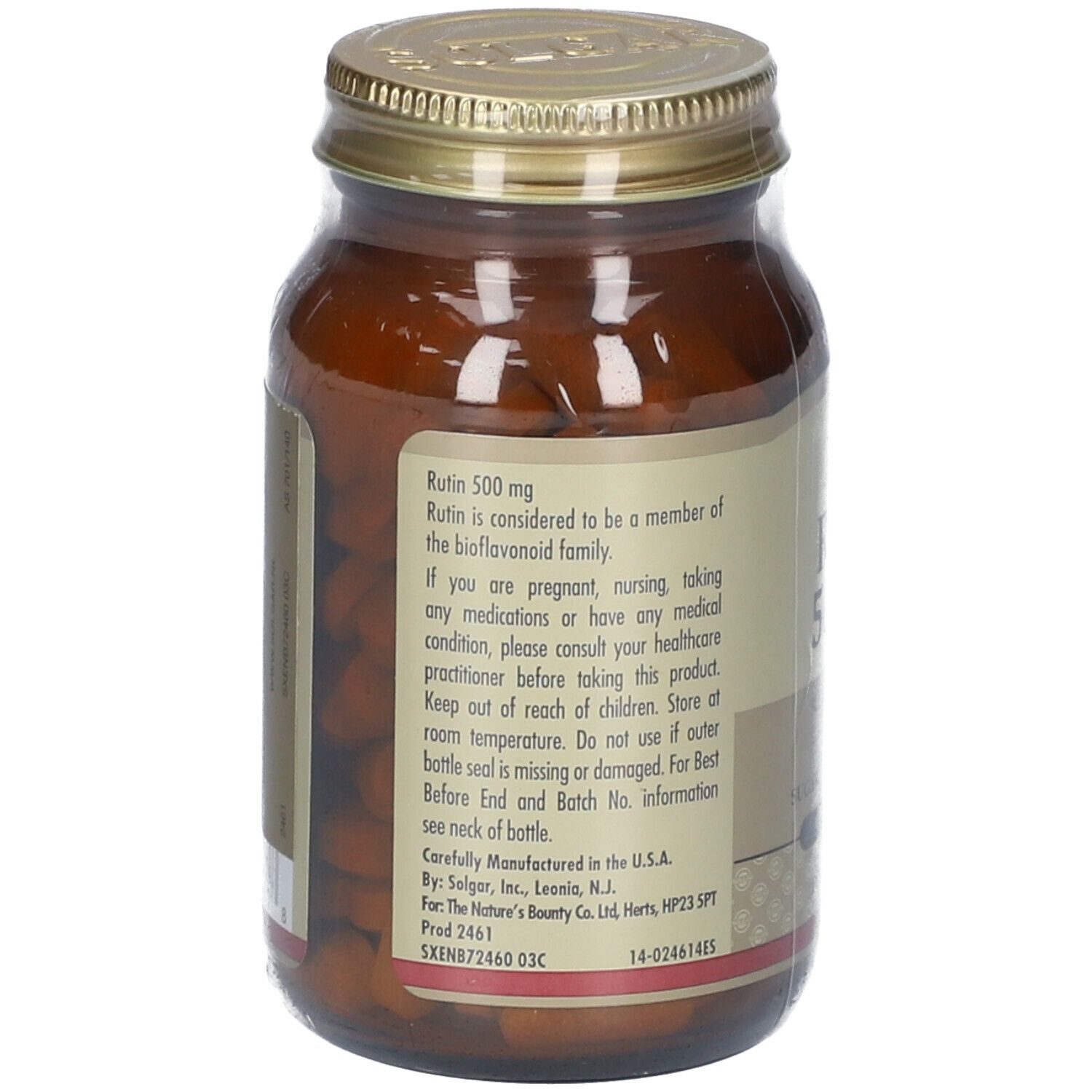 Solgar® Rutin 500 mg 100 St - Redcare Apotheke