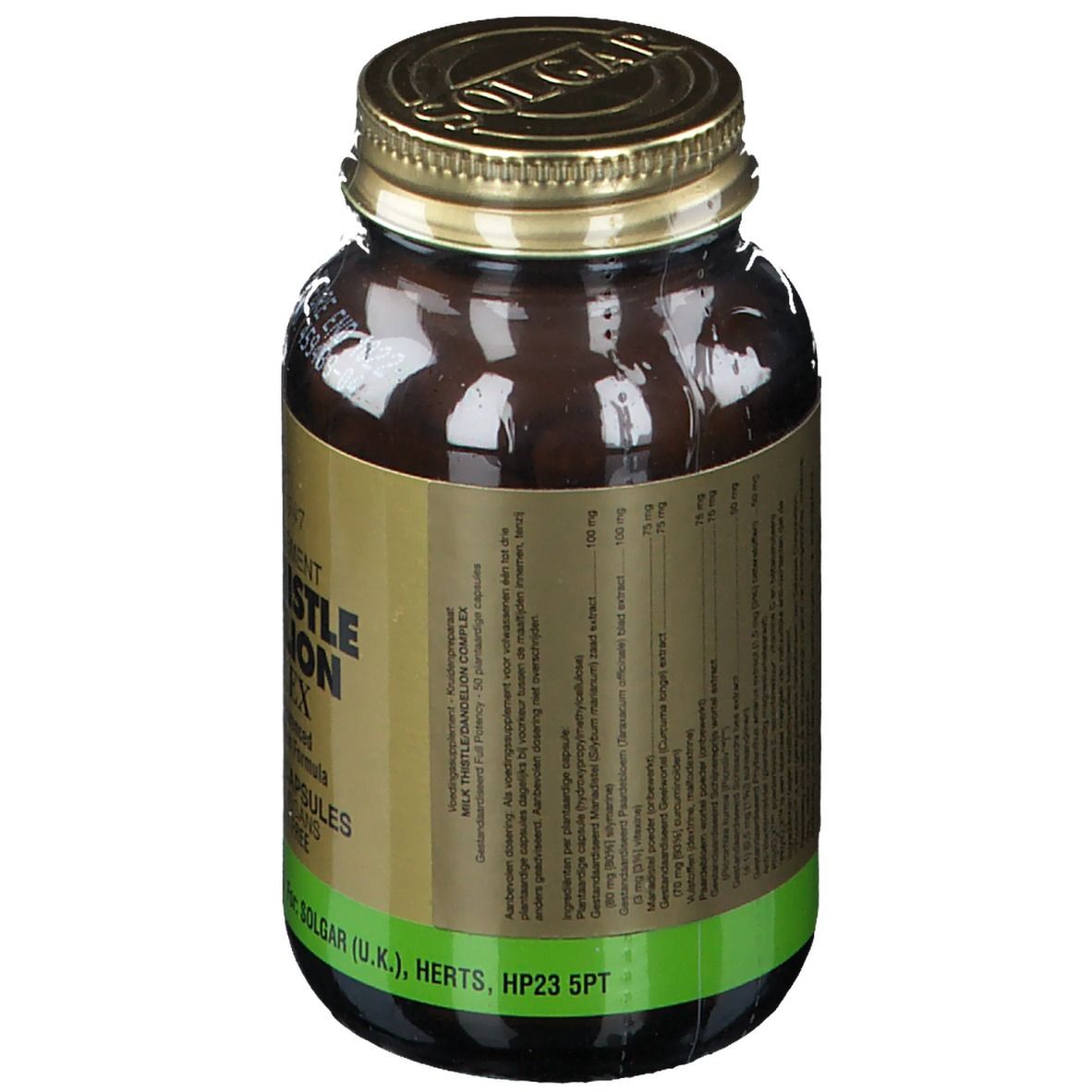 Solgar® Milk Thistle Dandelion Complex