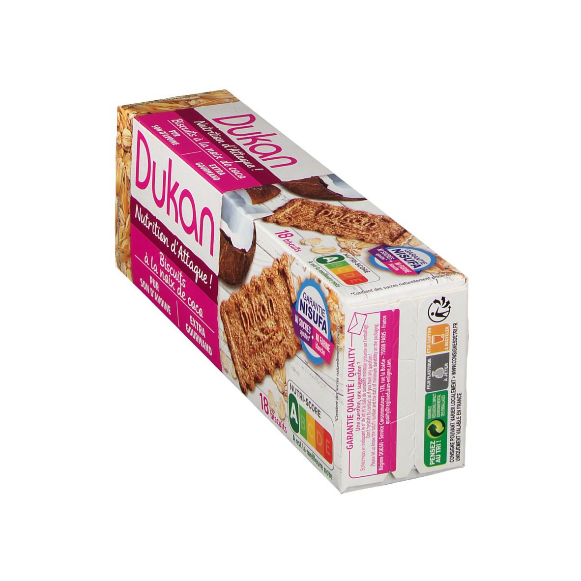 Dukan® Kekse mit Kokosnuss