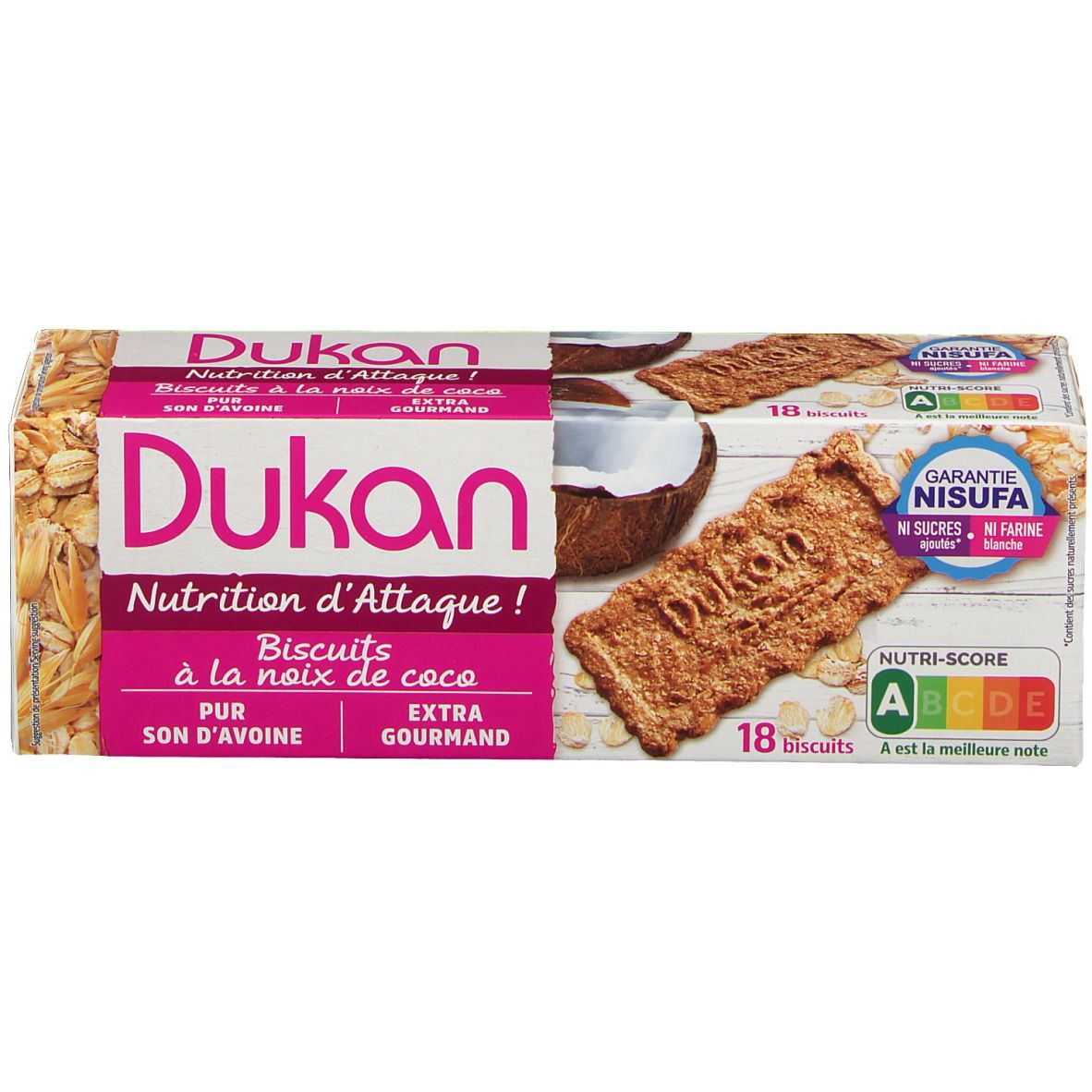 Dukan® Kekse mit Kokosnuss