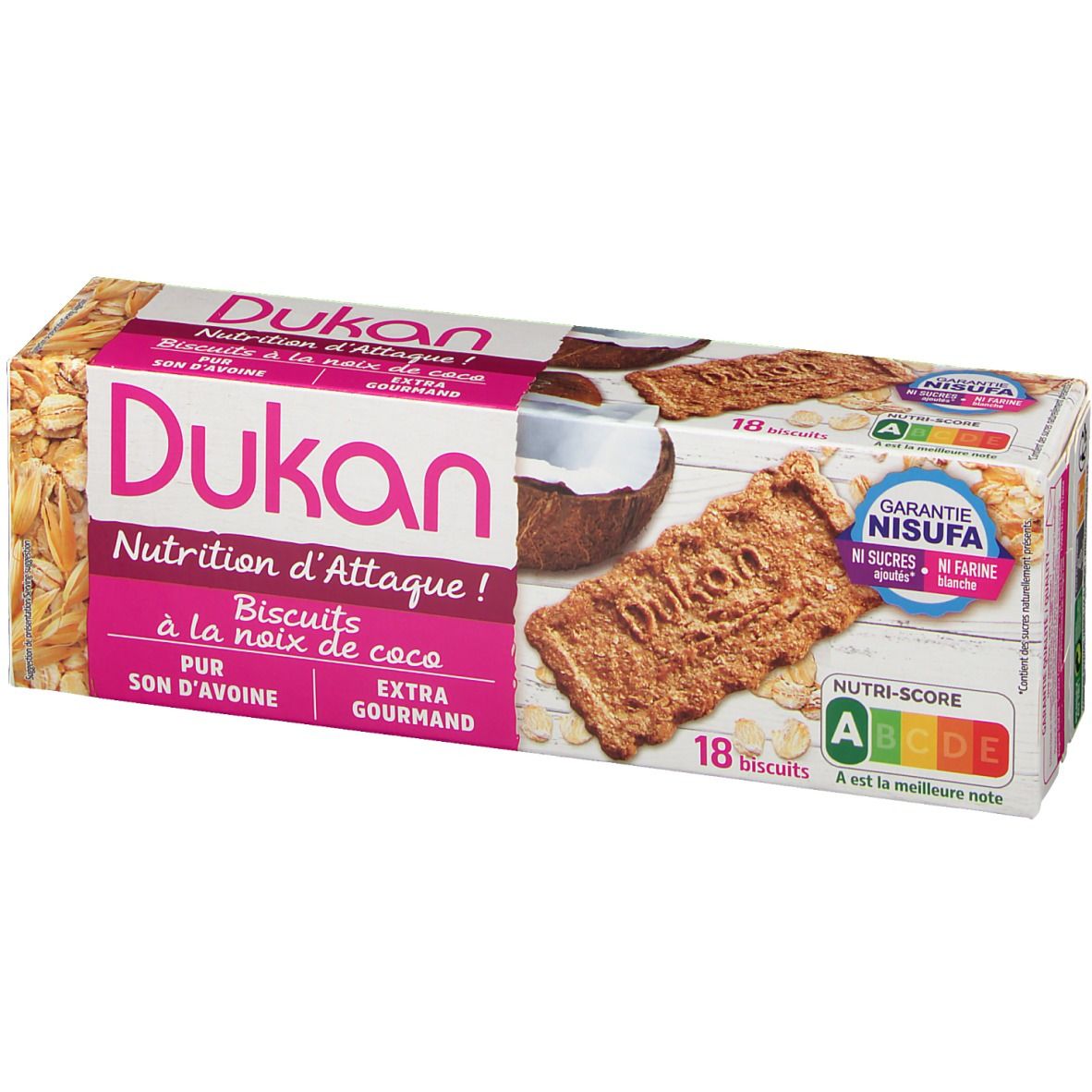 Dukan® Kekse mit Kokosnuss