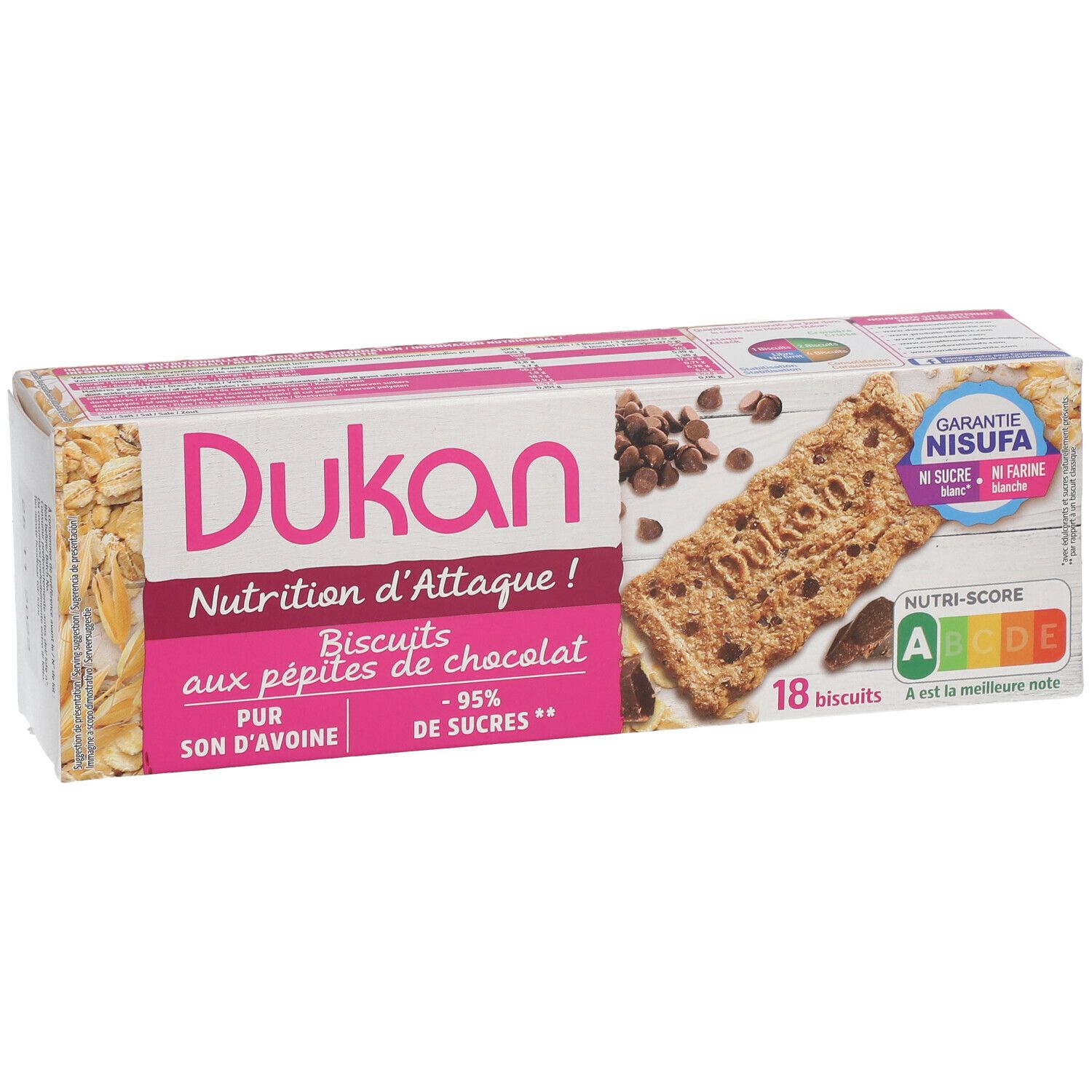 Dukan® Kekse mit Schokoladenstücken