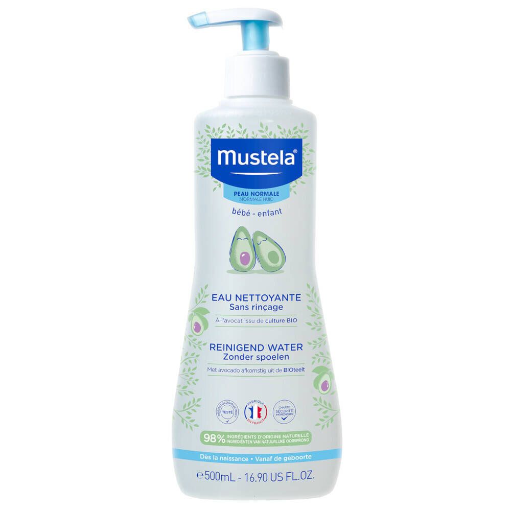 Mustela® Reinigungswasser ohne Ausspülen