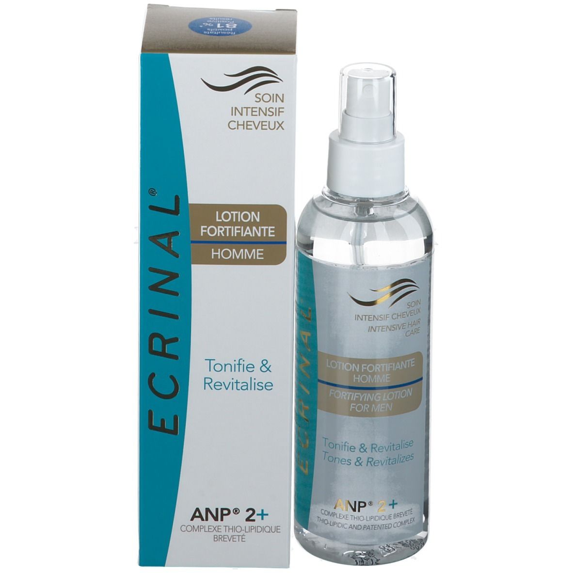 ECRINAL® ANP 2+ Lotion Fortifiante Homme Spray tonique