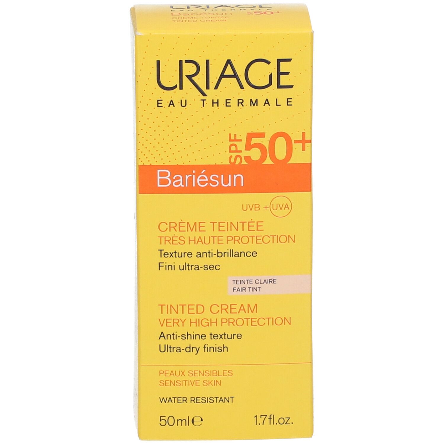 Uriage Bariésun Crème teintée claire SPF50+