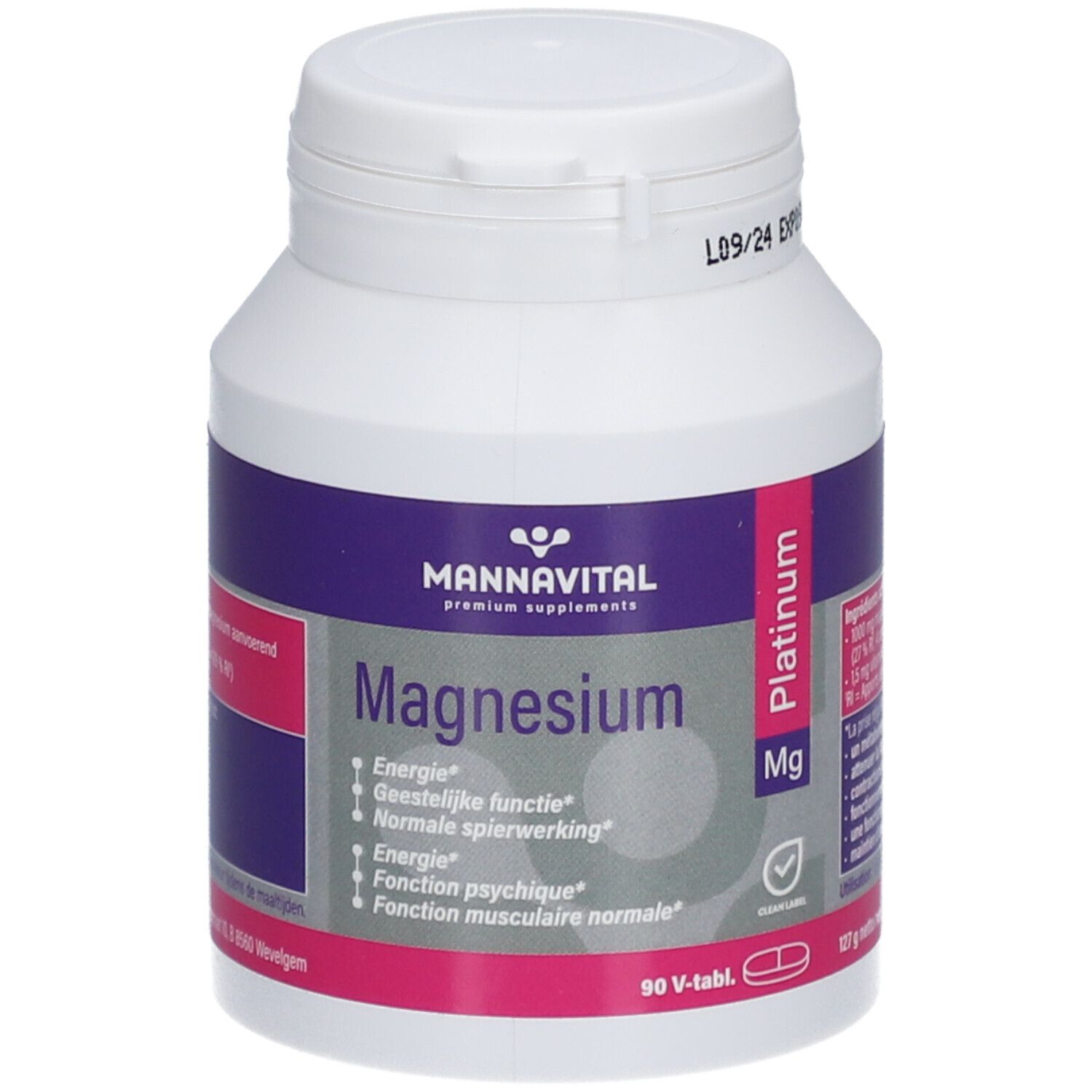 MannaVital Platinium Magnesium