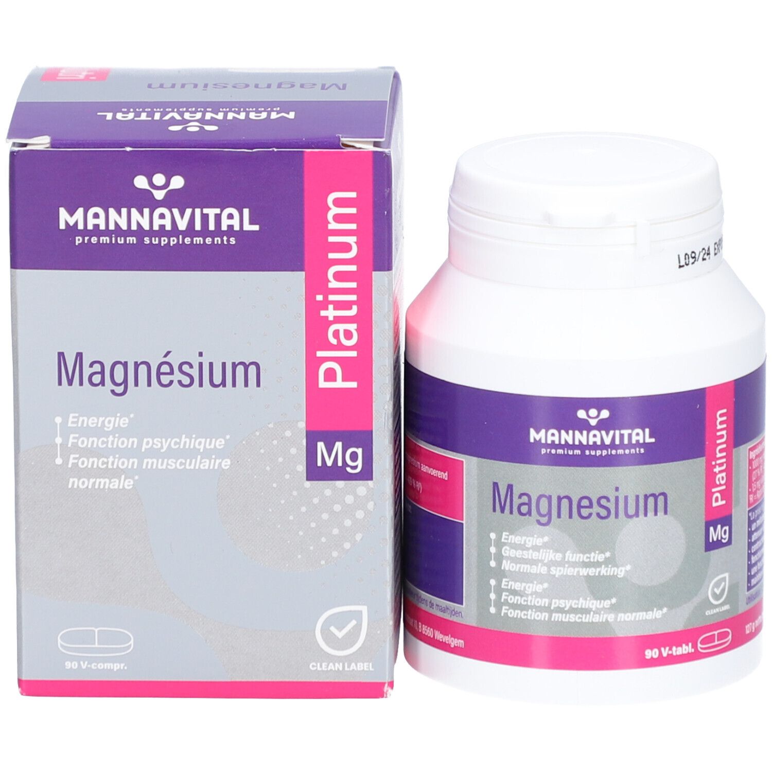 MannaVital Platinium Magnesium