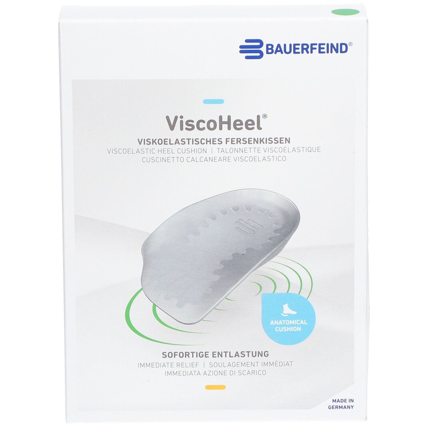 ViscoHeel® Viskoelastisches Fersenkissen, größe 32-35