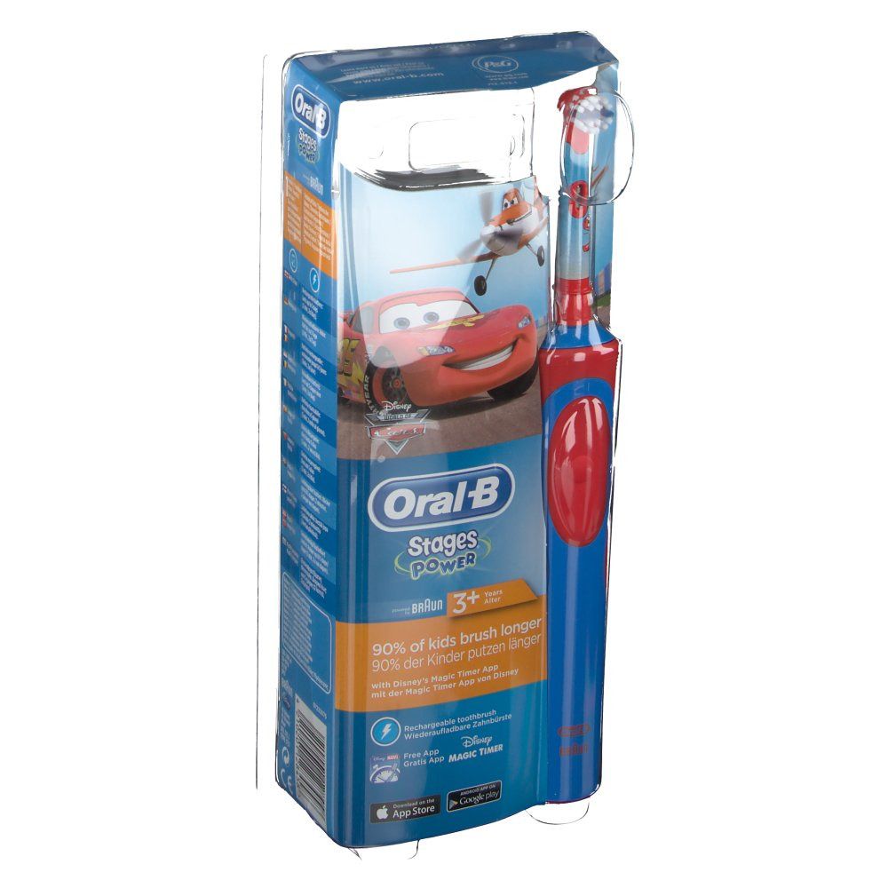 Oral-B® Stages POWER® Disneys Cars elektrische Zahnbürsten