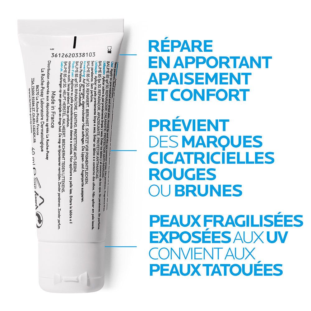 La Roche-Posay Cicaplast Baume B5 LSF 50 UV Wundpflege-Balsam
