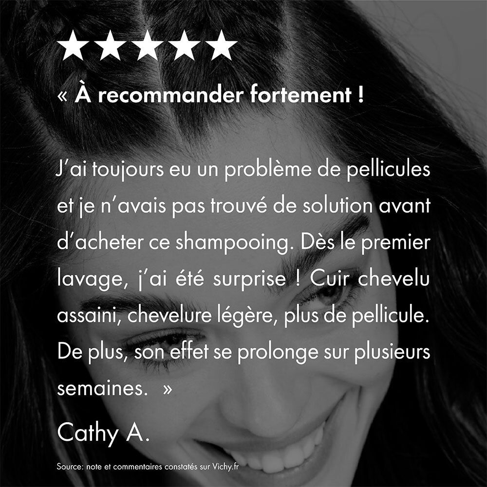 VICHY Dercos Shampooing Antipelliculaire Cheveux Sèches