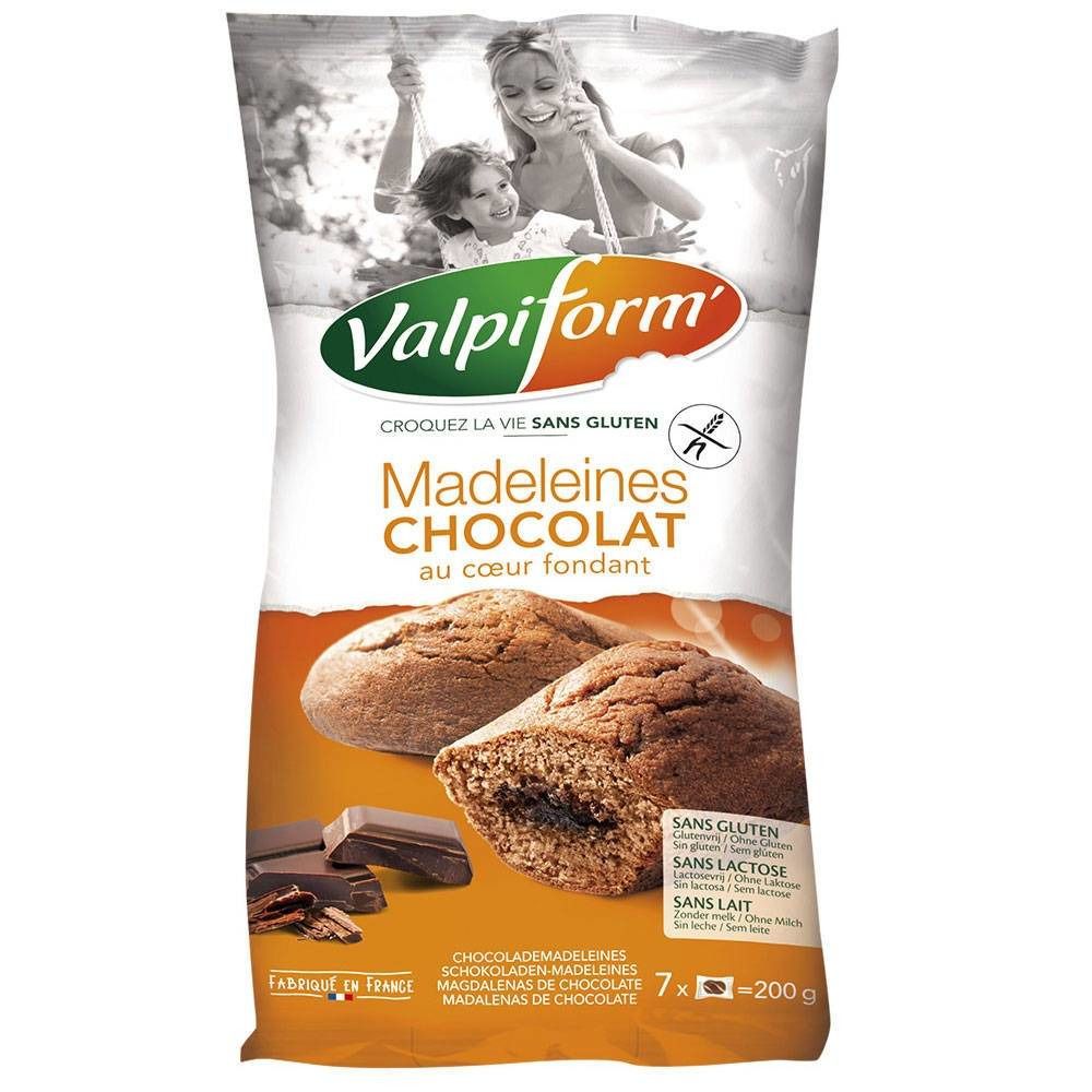 Valpi Madeleines Au Chocolat Sans Gluten