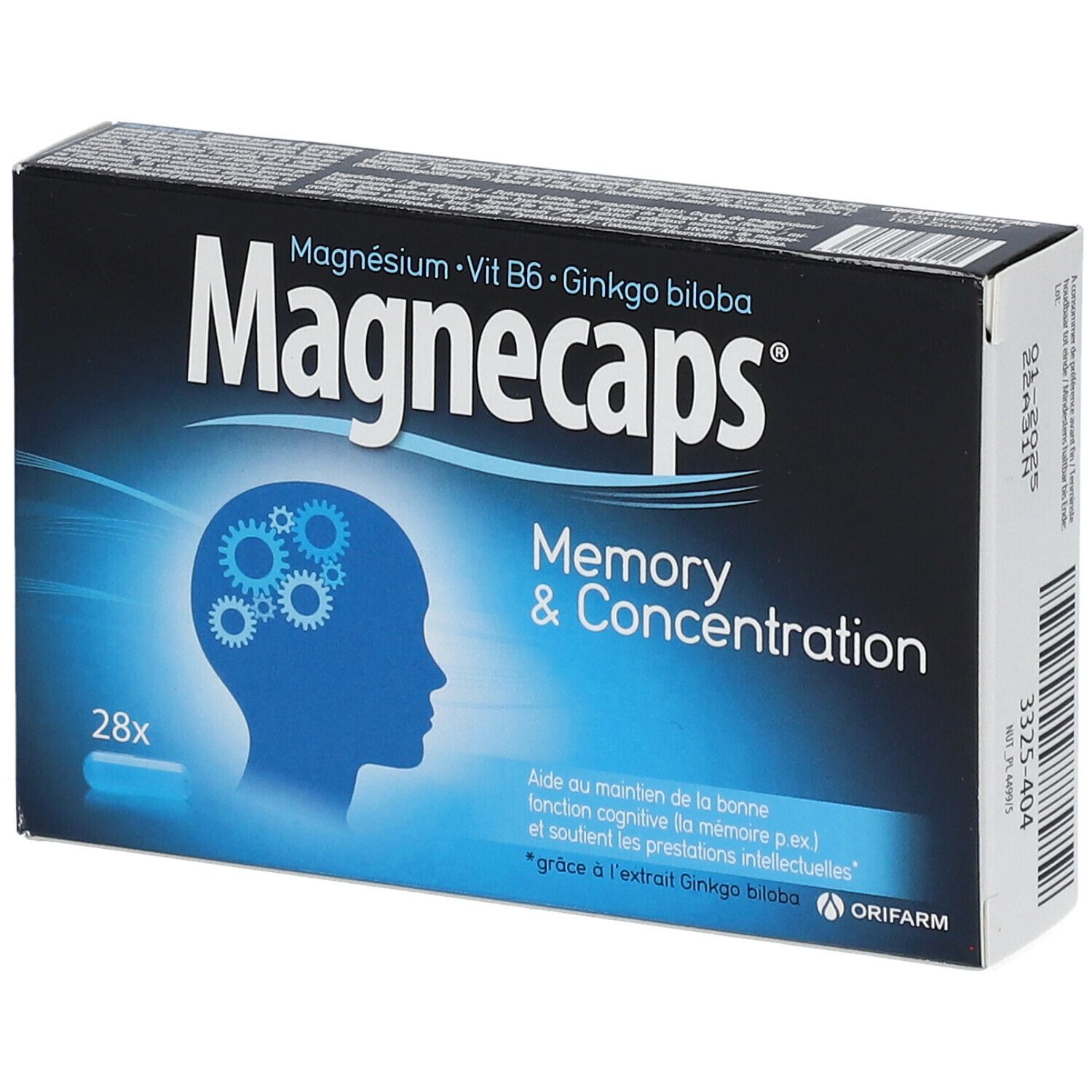 Magnecaps® Mémoire & Concentration