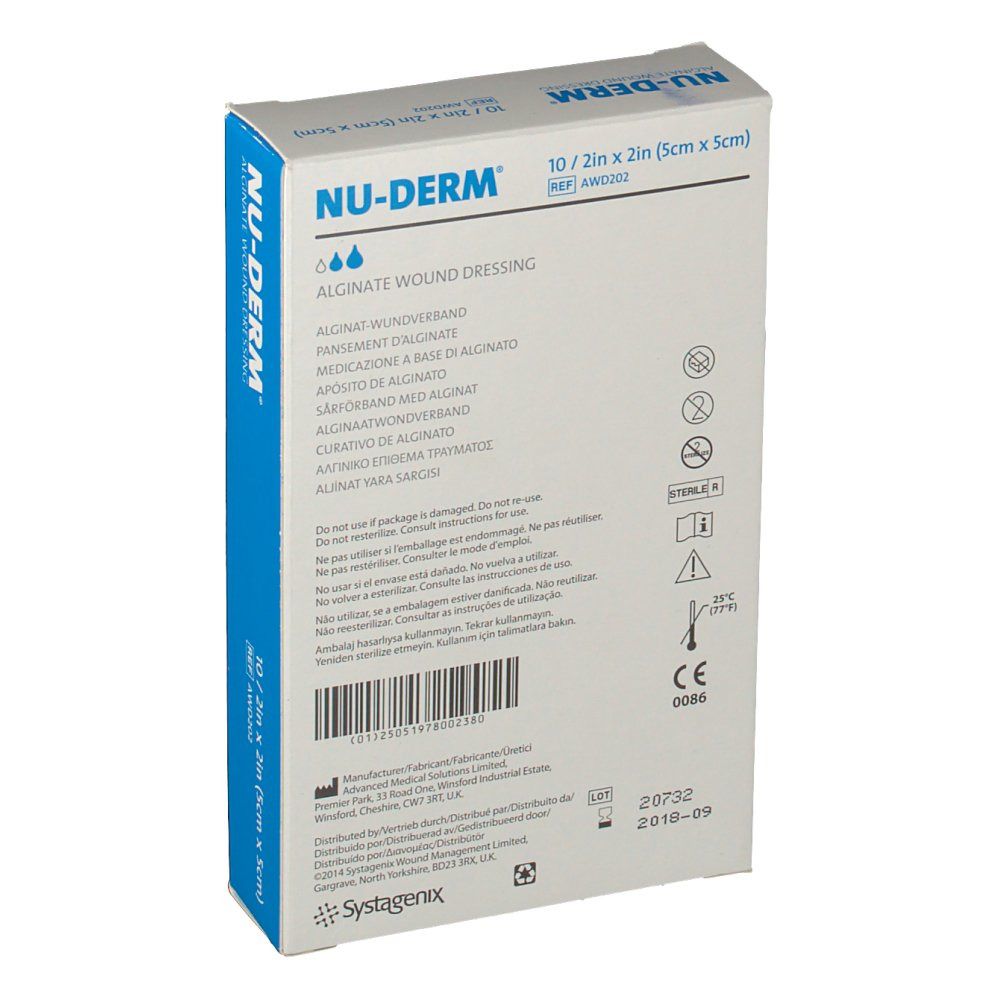 LET'S HEAL® Let's Comfort® NU-DERM® 5 x 5 cm