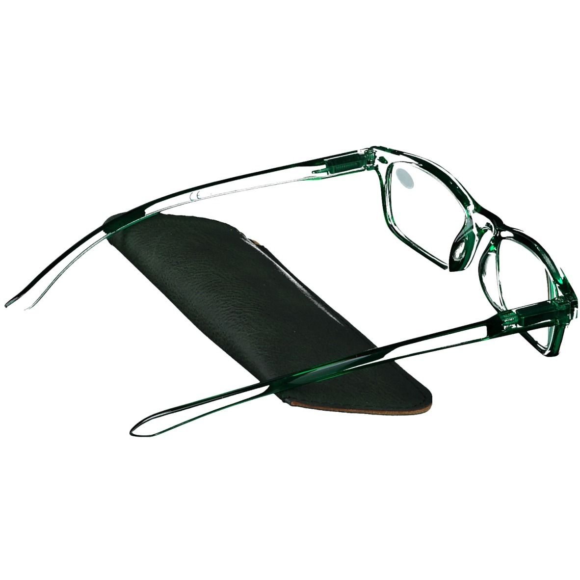 pharmaGLASSES® Lunettes de lecture Vert +2.00