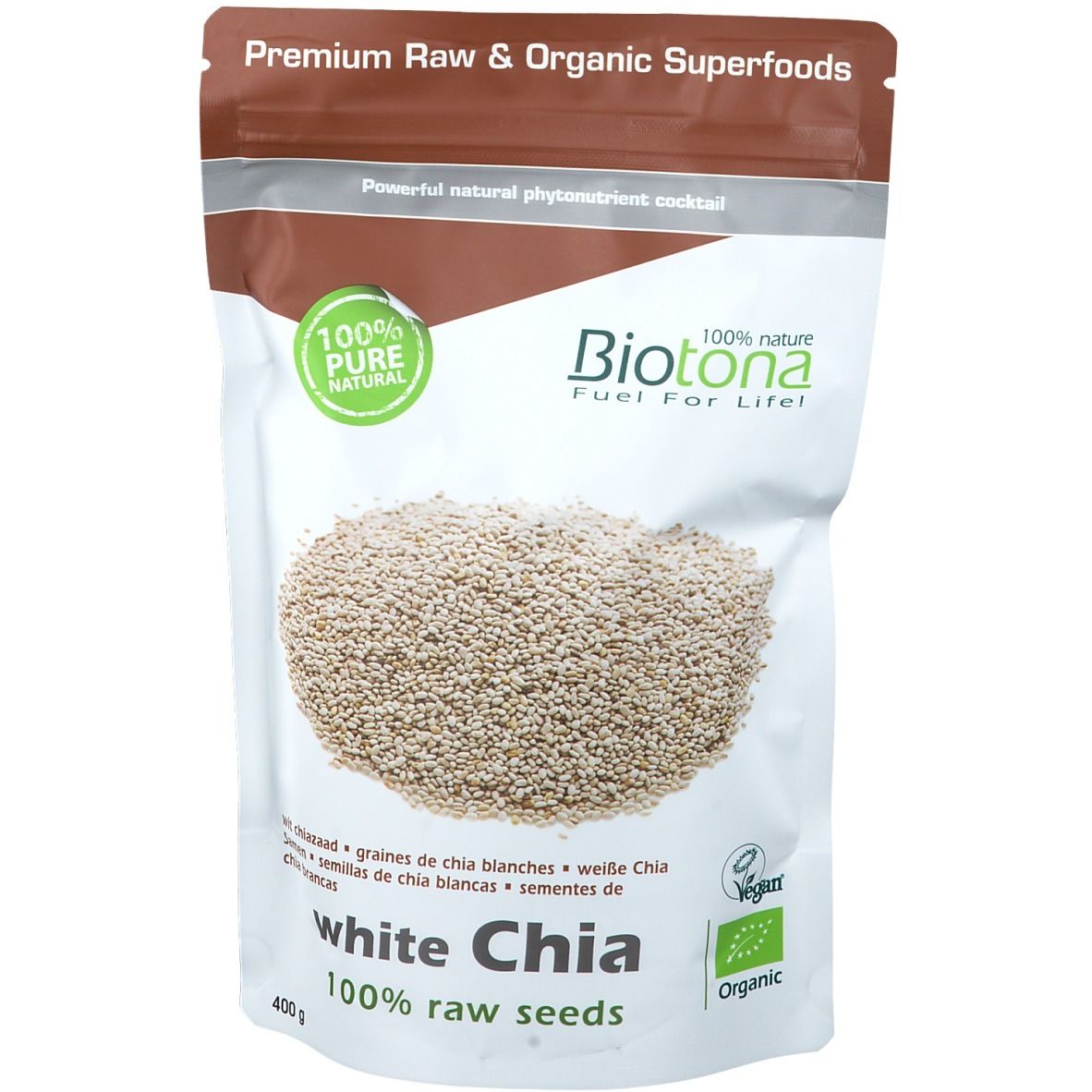 Biotona Graines de chia blanches