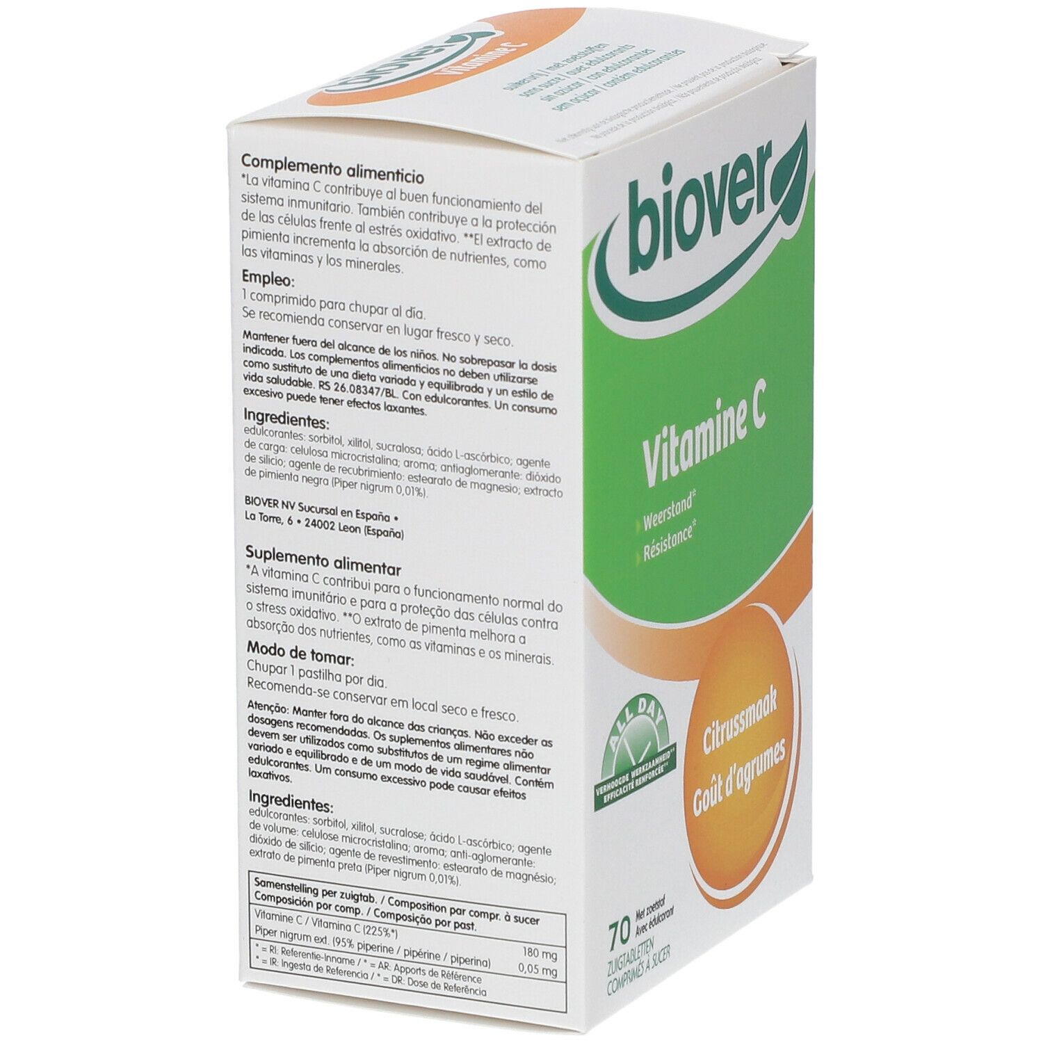 Biover Vitamine C Citrus