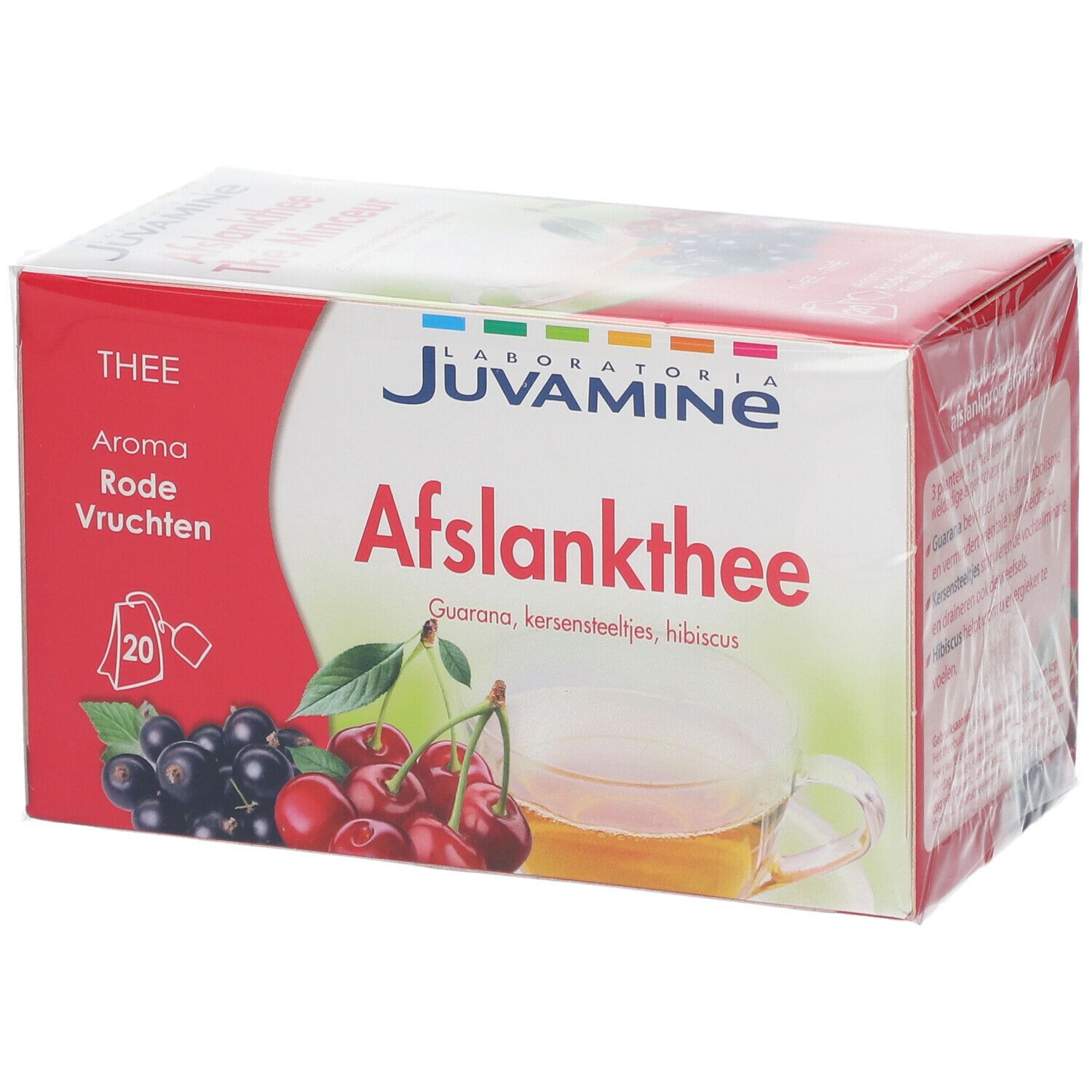 JUVAMINE Thé Minceur Fruits rouges Bio