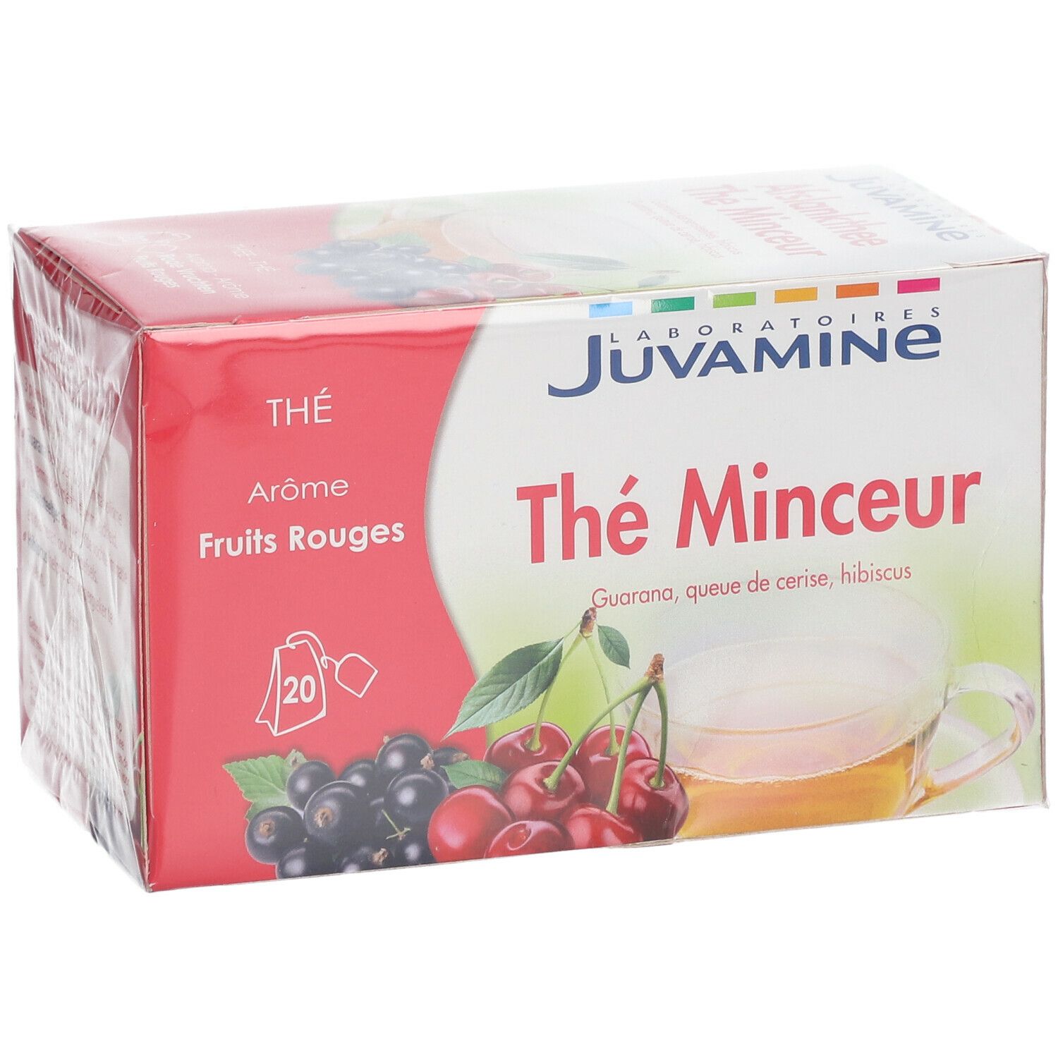 JUVAMINE Thé Minceur Fruits rouges Bio