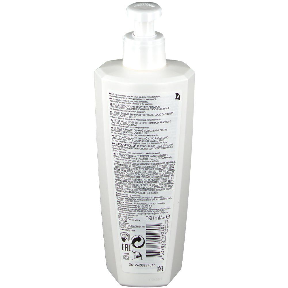 VICHY Dercos Ultra-Sensitiv Shampoo für trockene Kopfhaut