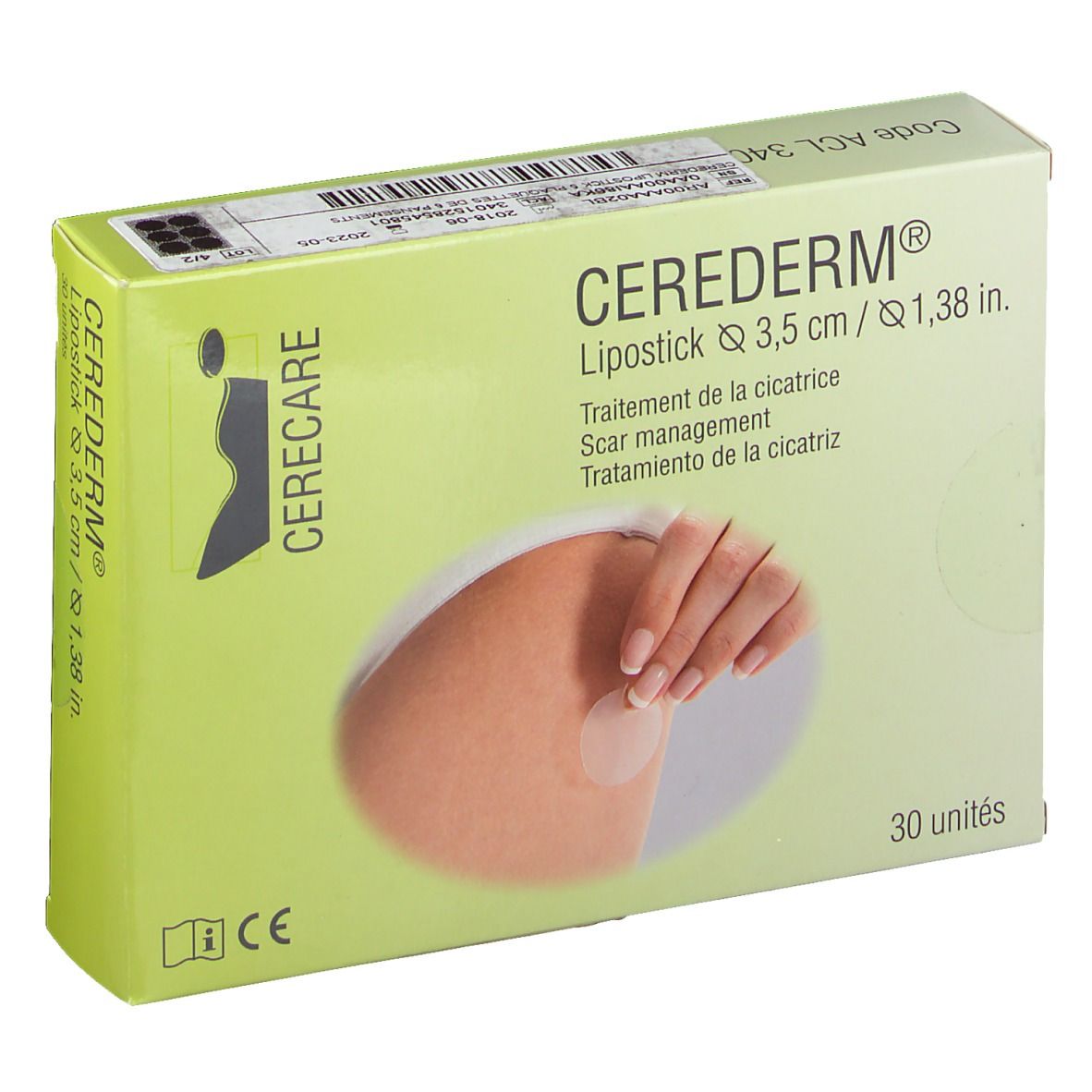 Silicone dressing - Cerederm® Self-adhesive - Euromi