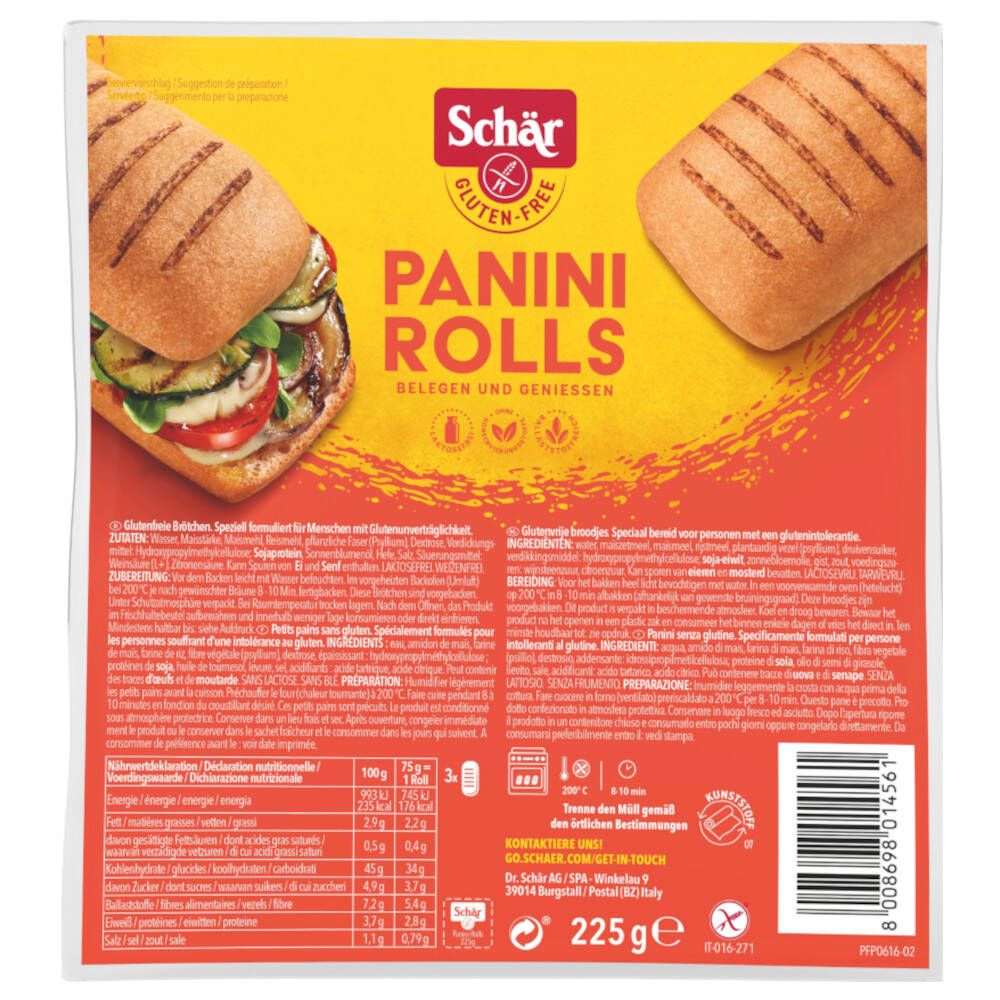 Schär Panini Rolls