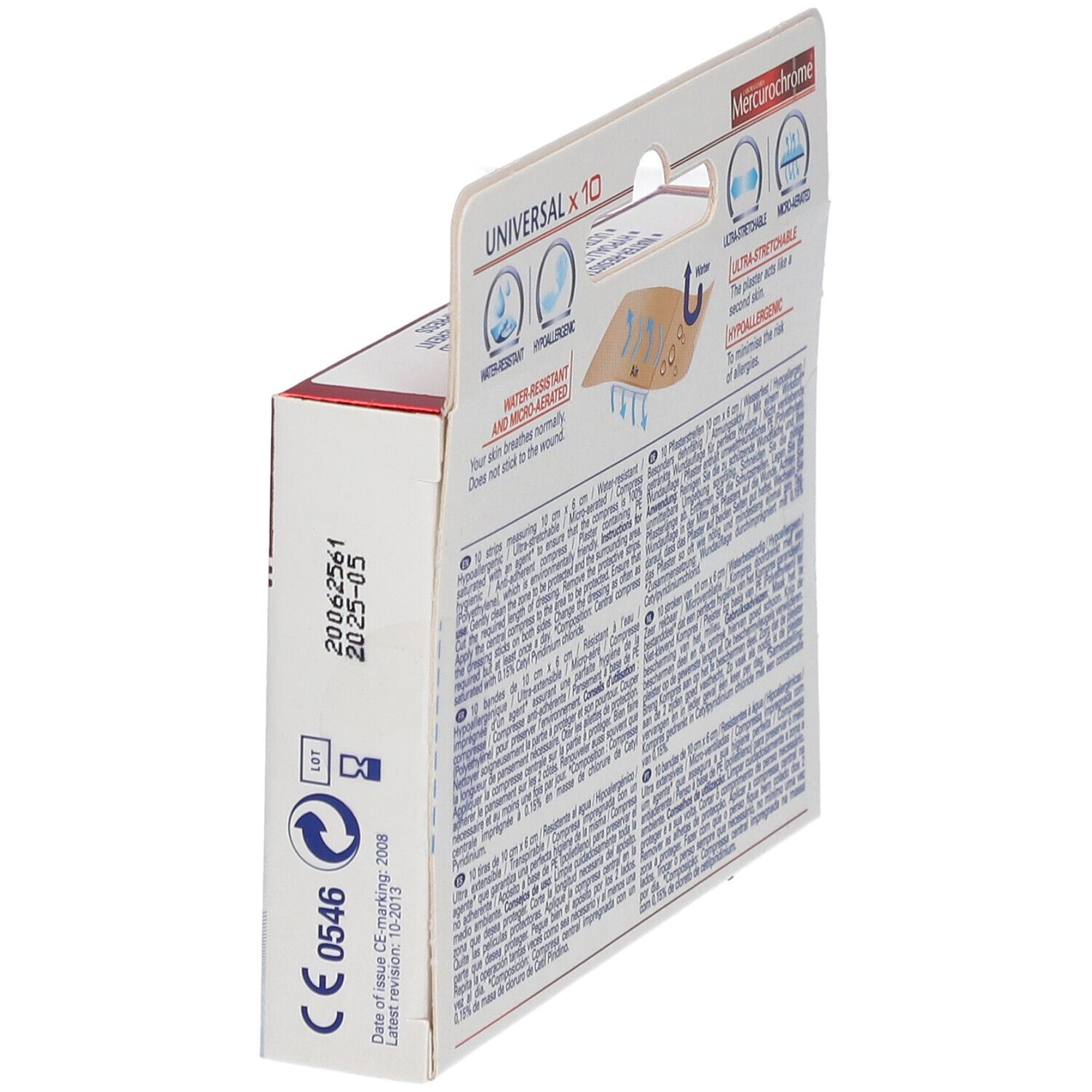 Mercurochrome® UNIVERSAL Pansements 6 cm x 10 cm