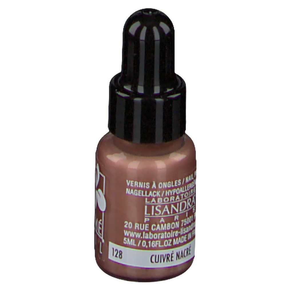 Lisandra Cosmé Nail® Vernis à ongles 128 Cuivre Nacré