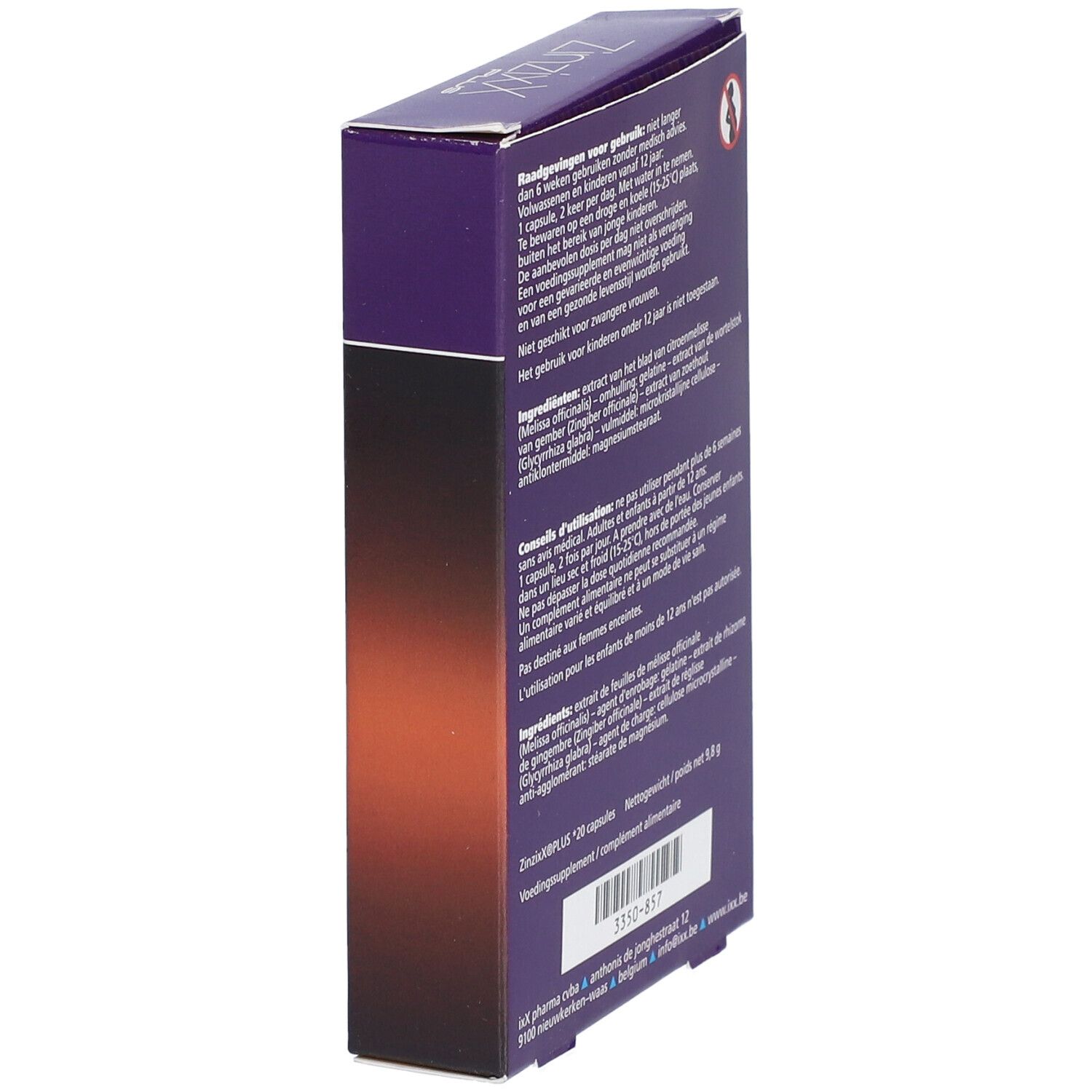 ZinzixX Plus 20 capsules