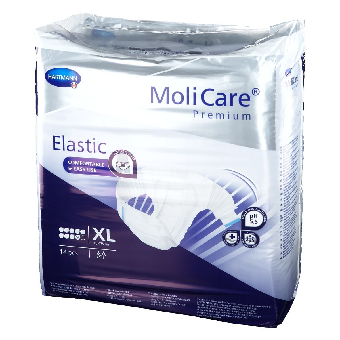 Hartmann MoliCare® Premium Elastic 9 Drops XL