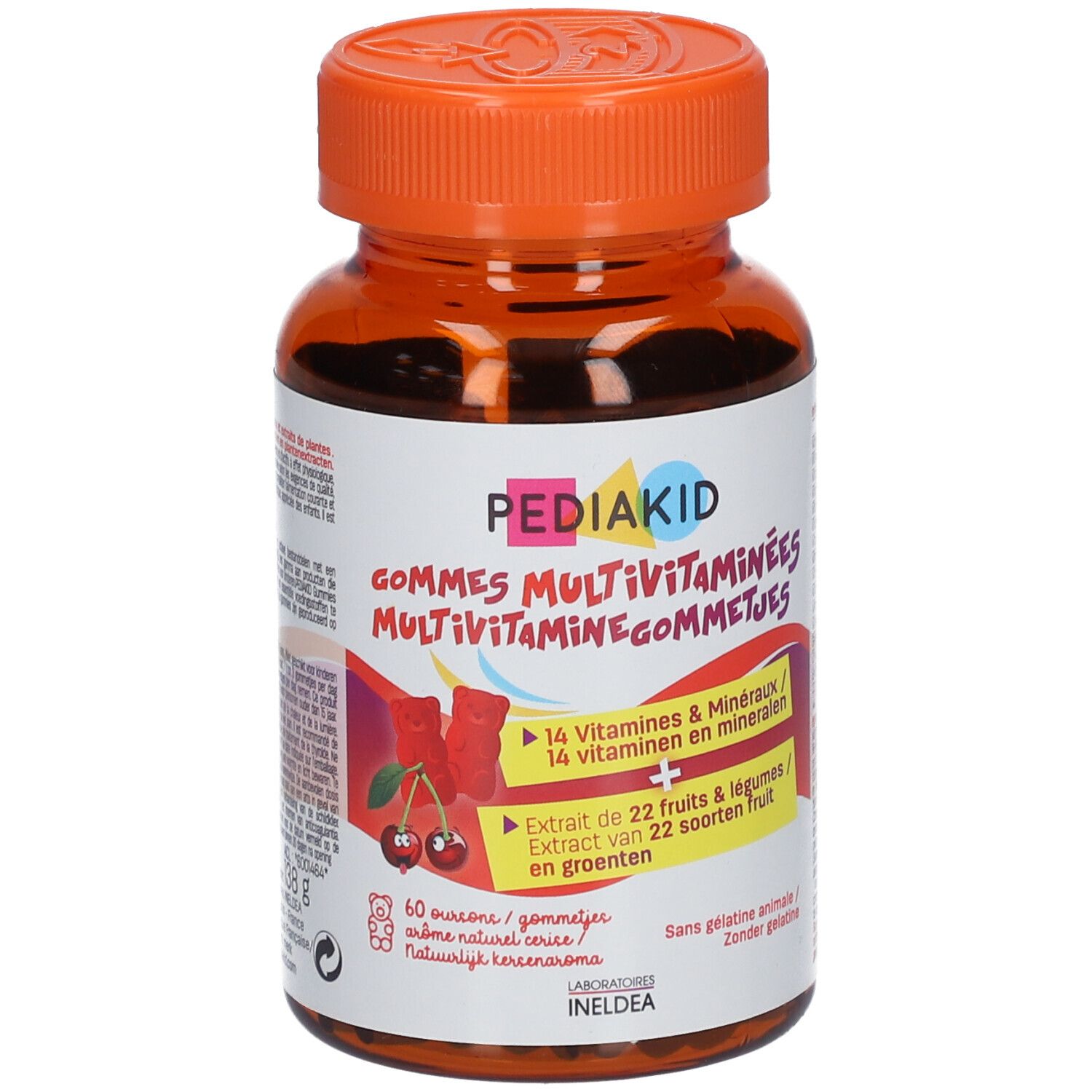 PEDIAKID® Gommes Multivitaminées