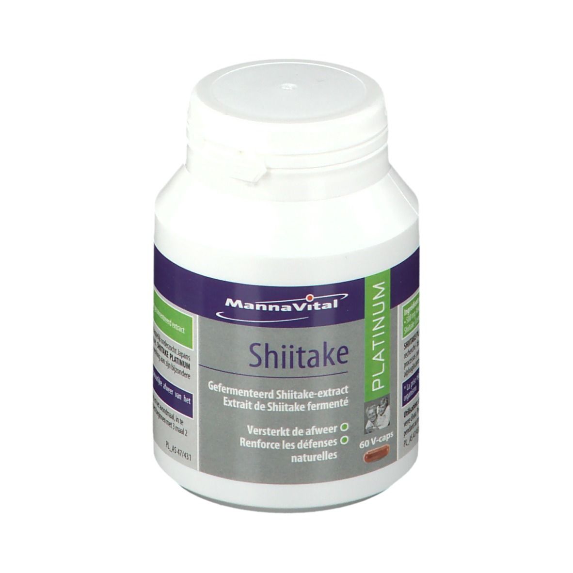 MannaVital Platinum Shiitake