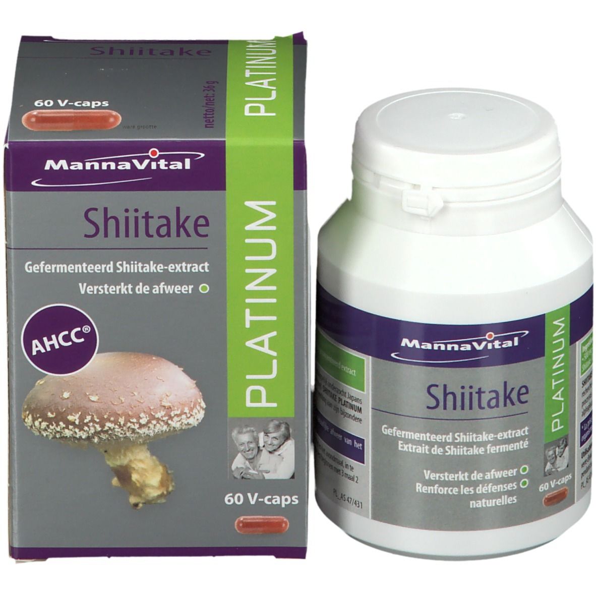 MannaVital Platinum Shiitake