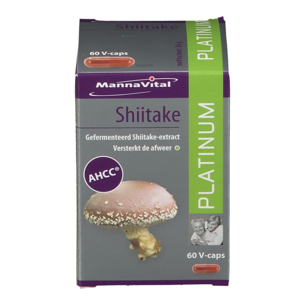 MannaVital Platinum Shiitake