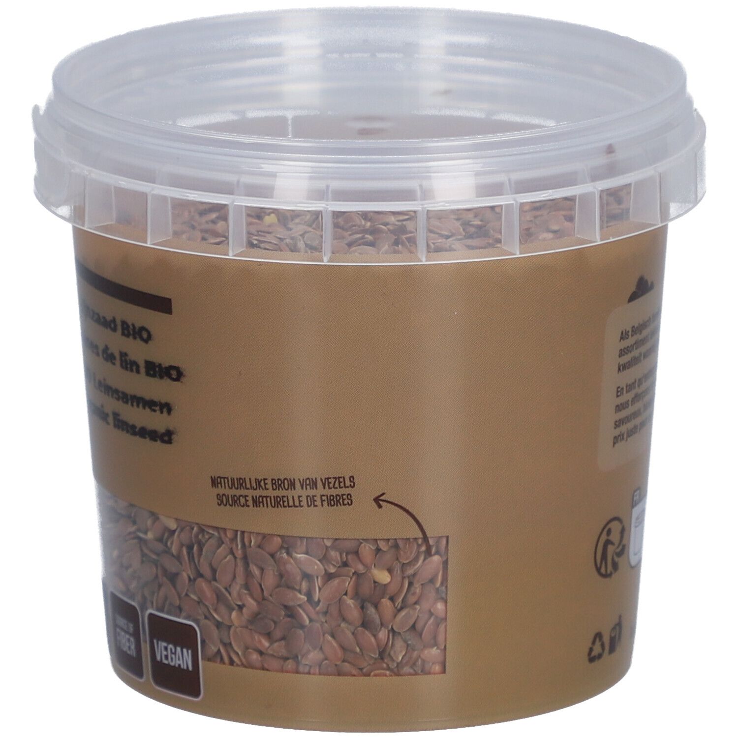 Nutribel Ganze Bio-Leinsamen