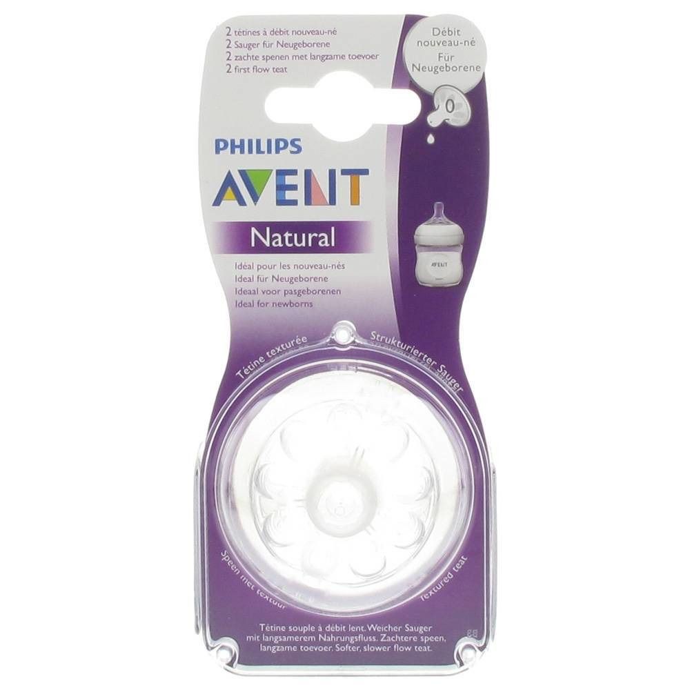 Avent Natural Zuigsp First Flow 1g