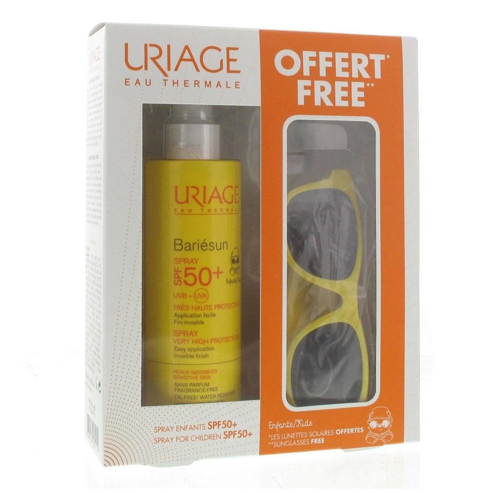 Uriage Bariesun Spray Enfant SPF50+ et Lunettes De Soleil Offert