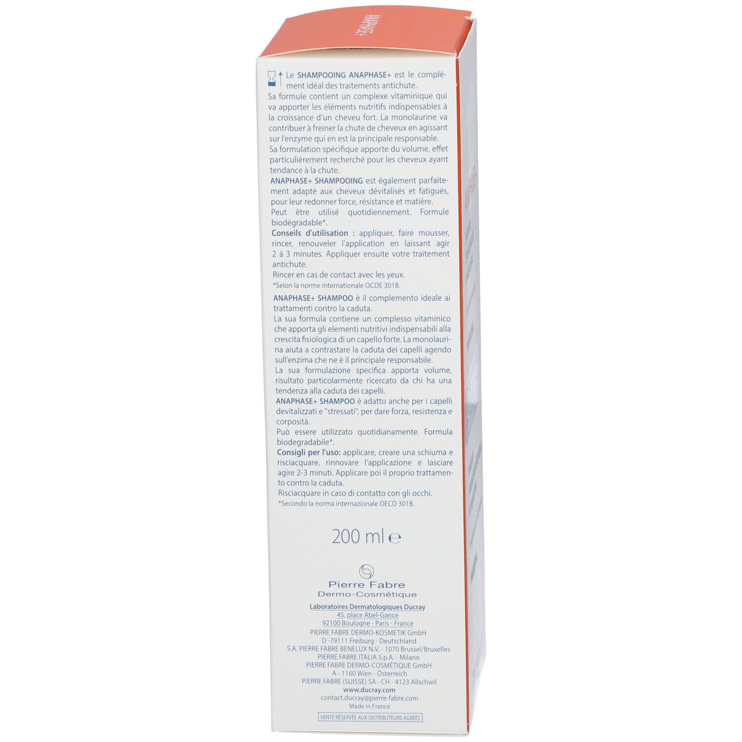 DUCRAY ANAPHASE+ Shampoo