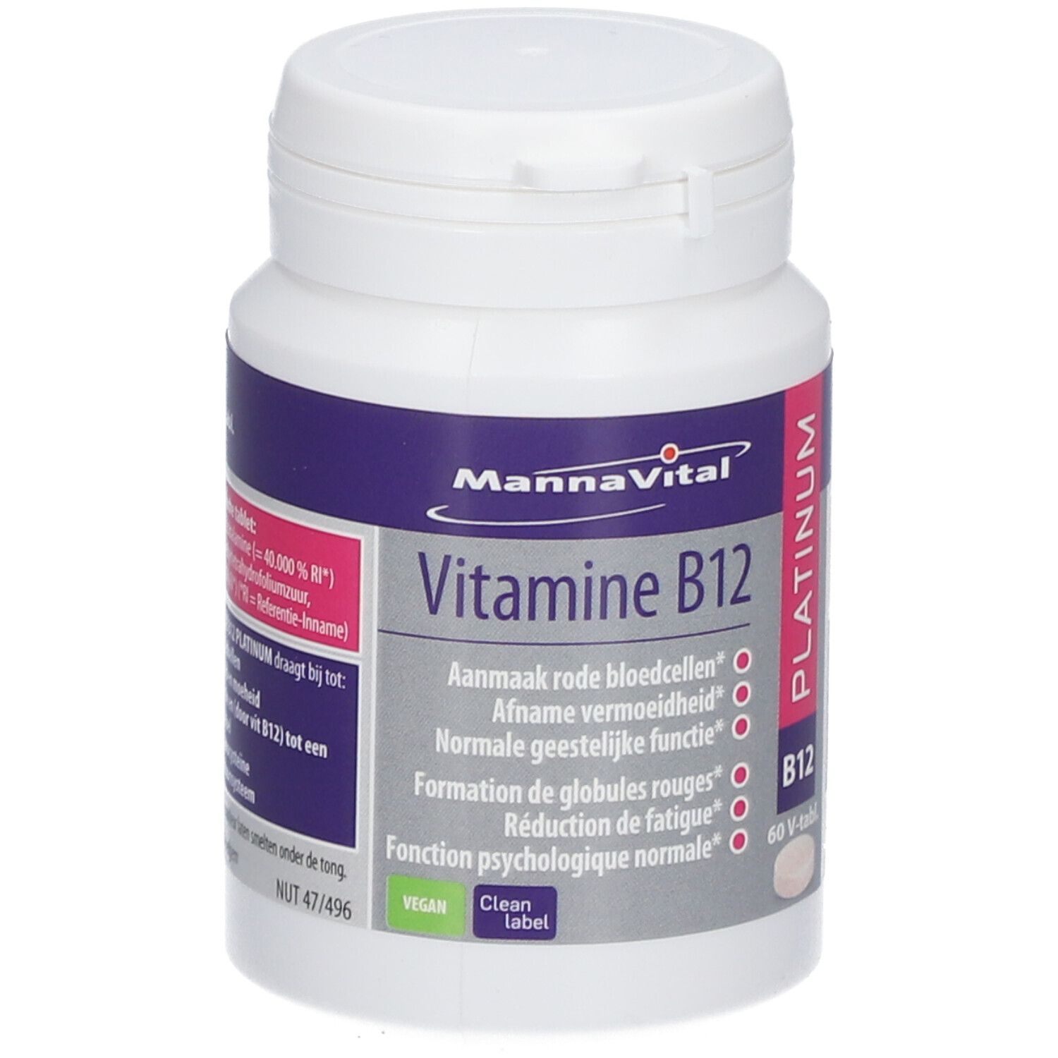 MannaVital Vitamine B12 Platin
