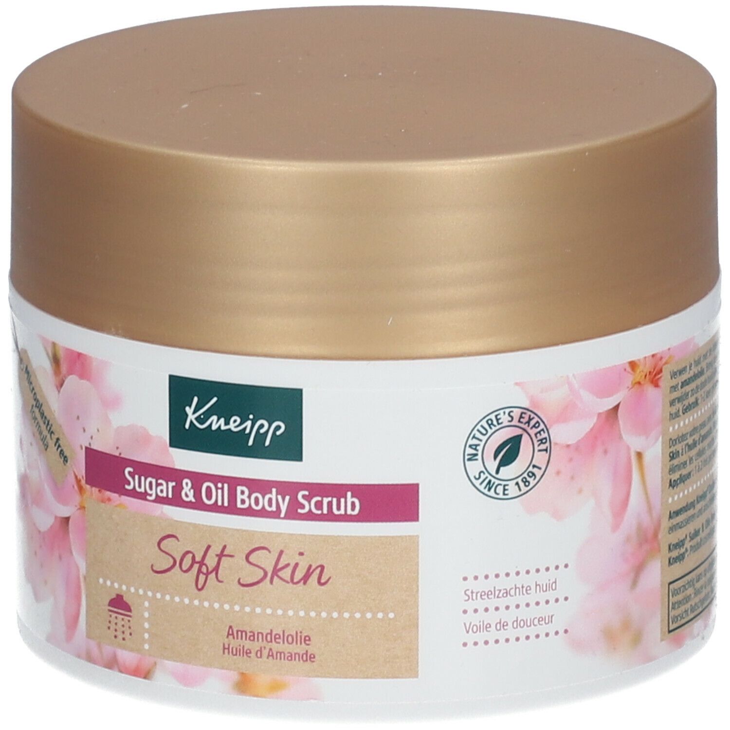 Kneipp Cream & oil body scrub silky secret