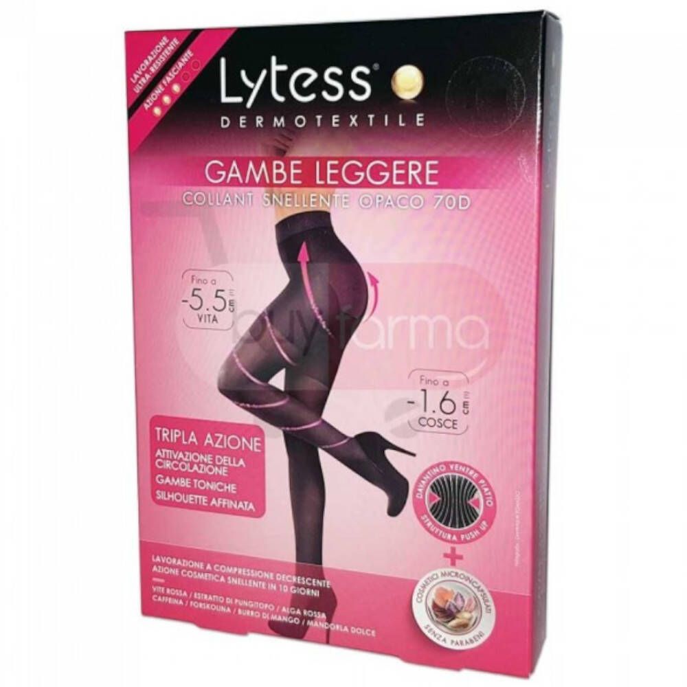 LYTESS Schlankheits-Strumpfhose Leichte Beine T4 Mokka
