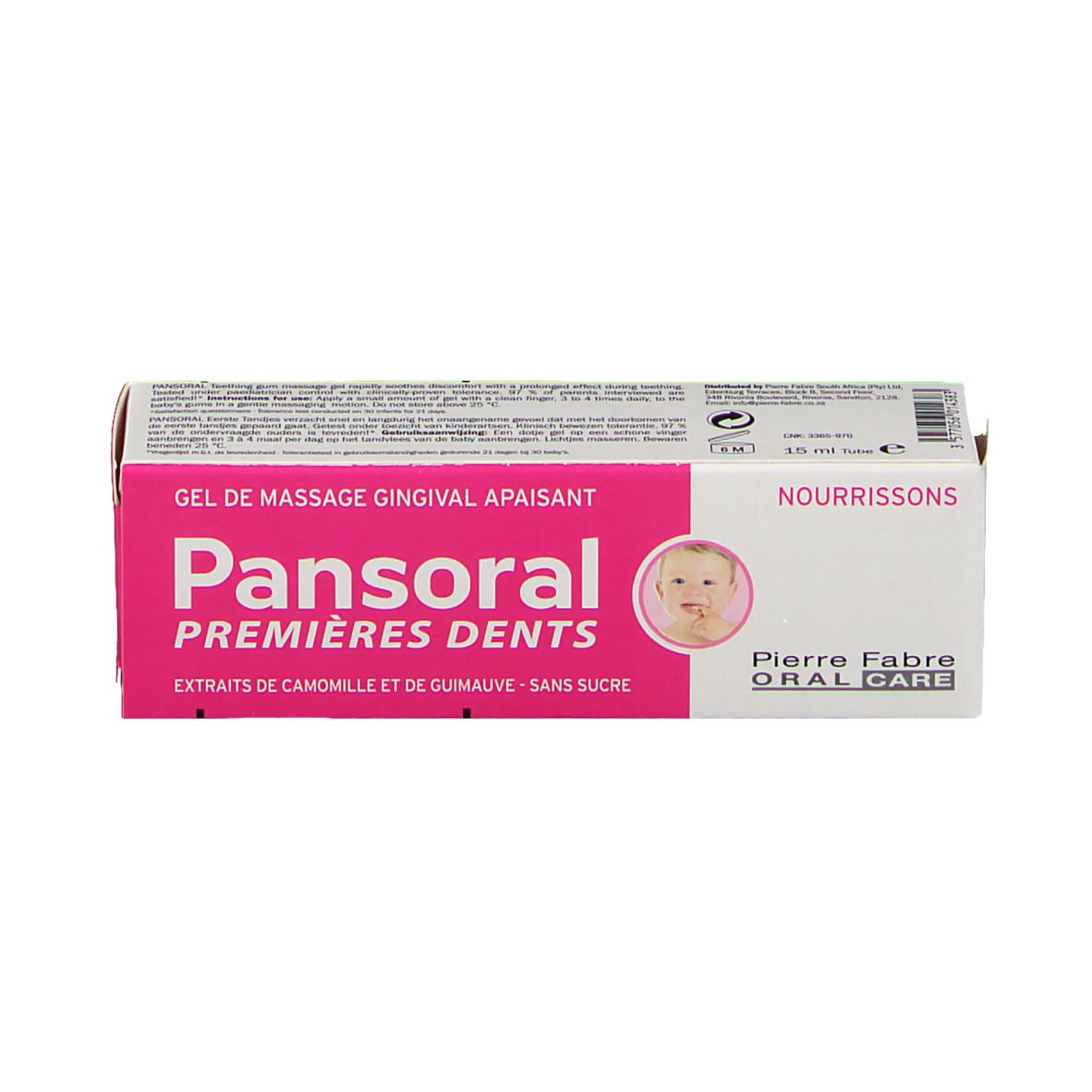 Pansoral Zahngel Erste Zähne